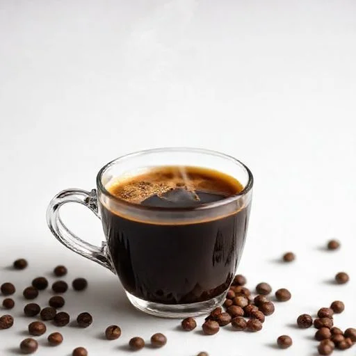 Vintage hand-crank coffee grinder with beans on a wooden table.